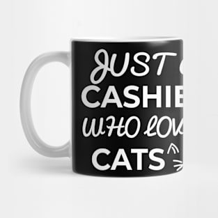 cashier cat lover Mug